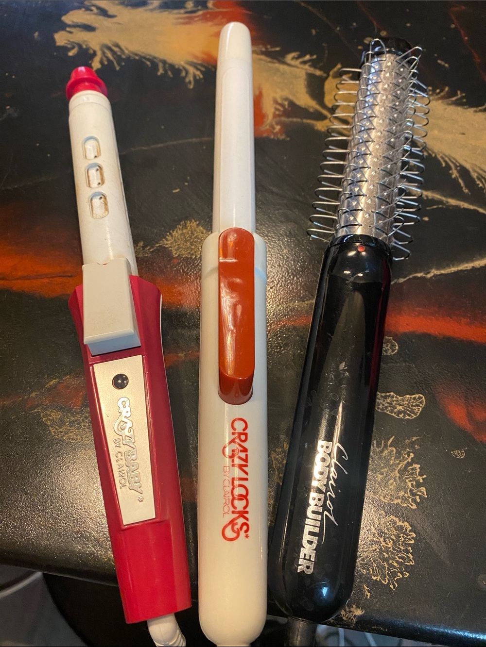 Vintage Lot Clairol personal hair-styling tools